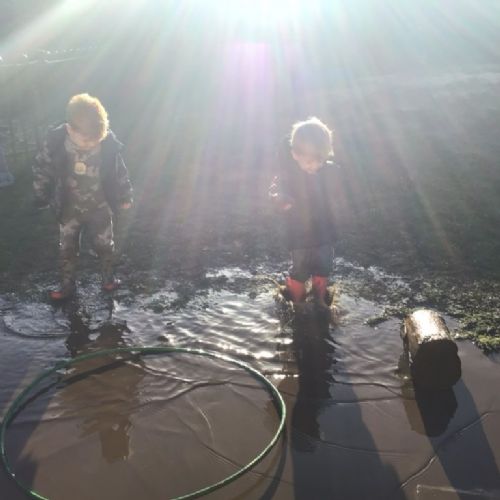 The great outdoors!